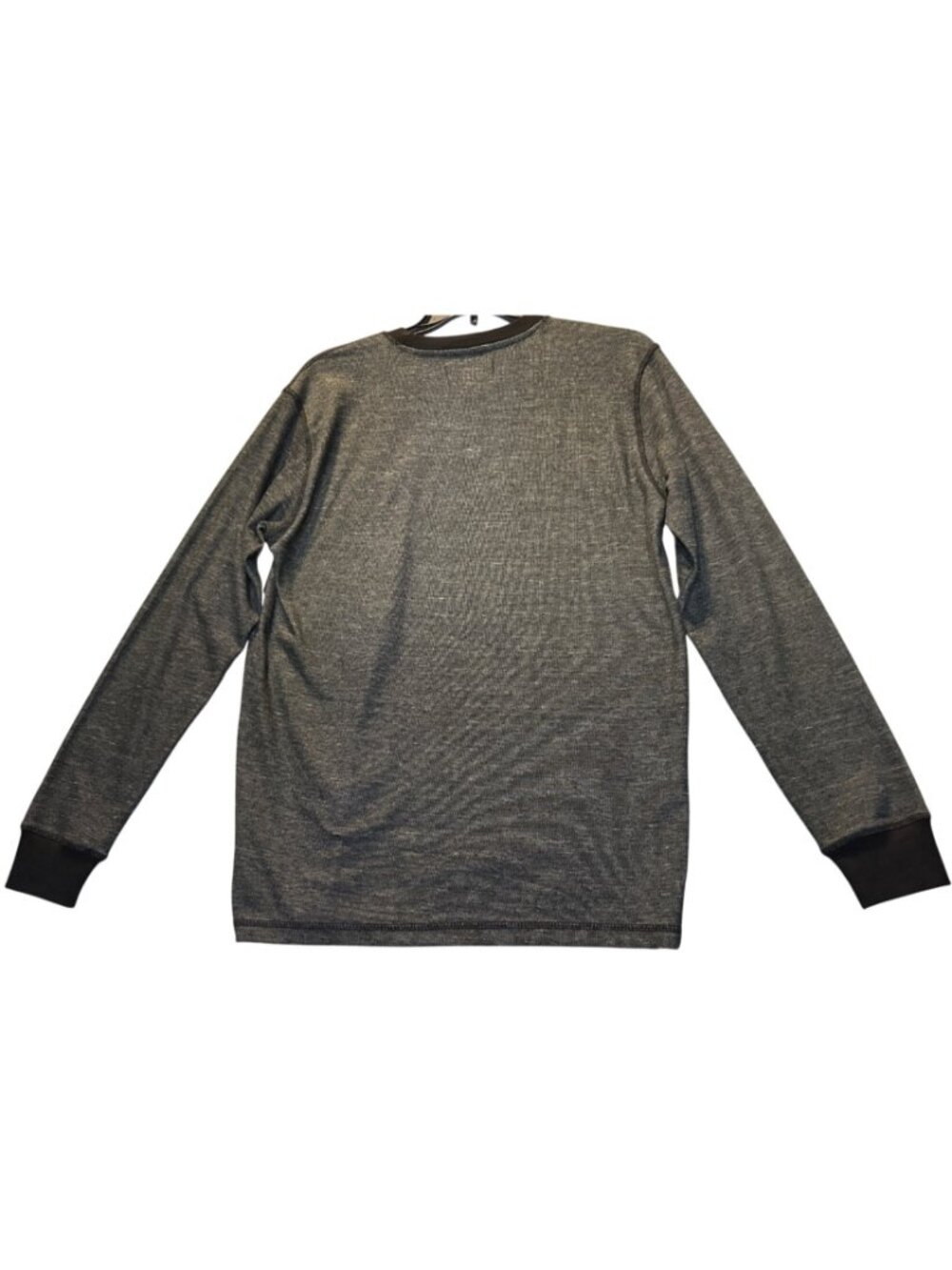 Company Eighty One Mens L Black Long Sleeve Crewneck Shirt Casual Wear New - Picture 2 of 10